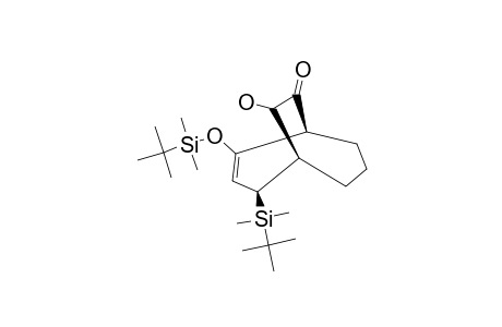 4-(TERT.-BUTYLDIMETHYLSILYL)-2-(TERT.-BUTYLDIMETHYLSILOXY)-10-HYDROXYBICYCLO-[3.3.2]-DEC-2-EN-9-ONE