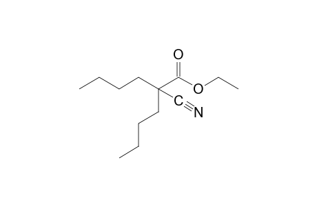 2-butyl-2-cyanohexanoic acid, ethyl ester