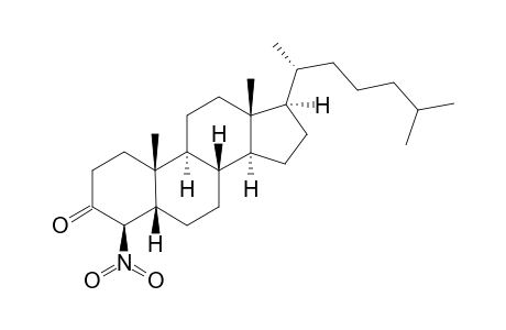 4.beta.-Nitro-5.beta.-chloestan-3-one