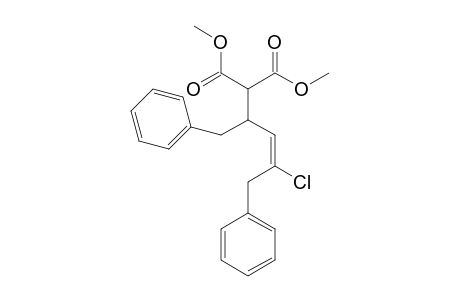 Dimethyl (E)-2-(4-chloro-1,5-diphenylpent-3-en-2-yl)malonate