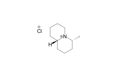 (4R,9AS)-4-METHYLQUINOLIZIDINE-HYDROCHLORIDE