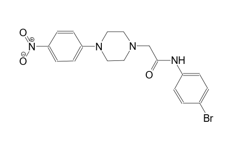 N-(4-bromophenyl)-2-[4-(4-nitrophenyl)-1-piperazinyl]acetamide