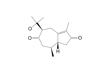 (1R,7R,10S)-11-HYDROXYGUAI-4-ENE-3,8-DIONE