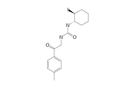 N-(TRANS-2-IODOCYClOHEXYL)-N'-(PARA-METHYLPHENACYL)-UREA