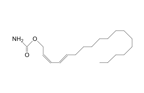 2,4-Octadecadien-1-ol, carbamate, (Z,E)-