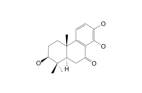 3-BETA,13,14-TRIHYDROXY-8,11,13-PODOCARPATRIEN-7-ONE