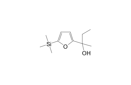 .alpha.-Ethyl-.alpha.-methyl-5-(trimethylsilyl)-2-furfuryl alcohol