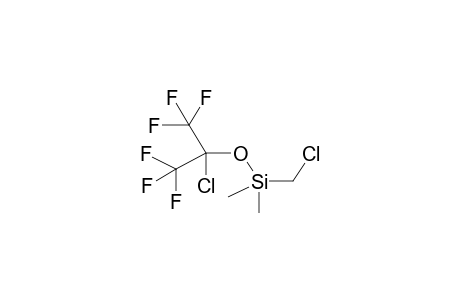 ALPHA-CHLORO-HEXAFLUOROISOPROPYL-(CHLOROMETHYL)DIMETHYLSILYLETHER