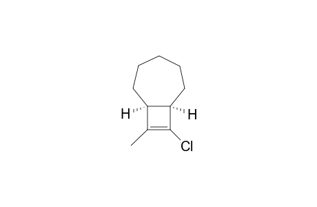 Bicyclo[5.2.0]non-8-ene, 8-chloro-9-methyl-, cis-