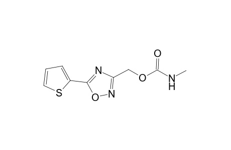 5-(2-thienyl)-1,2,4-oxadiazole-3-methanol, methylcarbamate (ester)