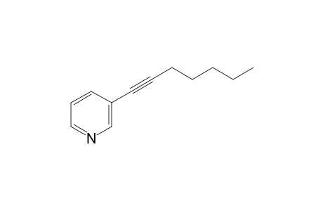 3-(1-Heptinyl)pyridine