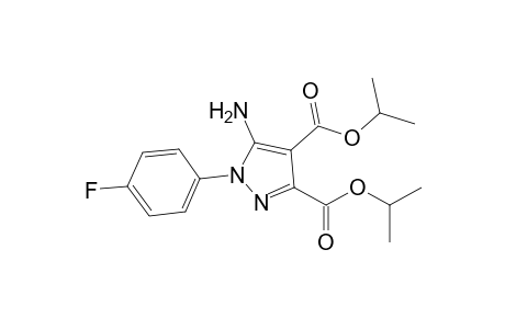 Di-i-propyl 5-Amino-1-(p-fluorophenyl)pyrazole-3,4-dicarboxylate