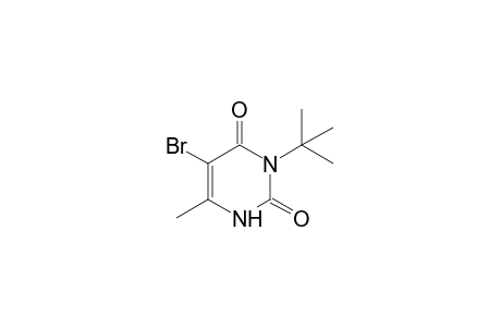 5-bromo-3-tert-butyl-6-methyluracil