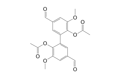 5,5'-DIFORMYL-3,3'-DIMETHOXY-(1,1'-BIPHENYL)-2,2'-DIYL-DIACETATE