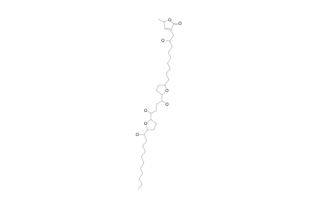 3-(10',13':18',21'-DIEPOXY-2',14',17',22'-TETRAHYDROXYDOTRIACONTYL)-5-METHYL-FURAN-2(5H)-ONE