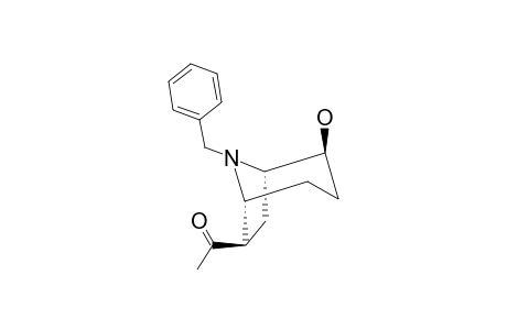 1-[8-BENZYL-2-EXO-HYDROXY-8-AZABICYCLO-[3.2.1]-OCT-6-EXO-YL]-ETHANONE