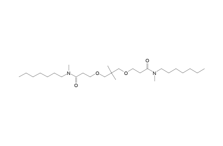 N-heptyl-3-[3-[3-[heptyl(methyl)amino]-3-keto-propoxy]-2,2-dimethyl-propoxy]-N-methyl-propionamide