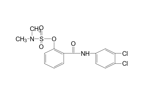 3',4'-DICHLOROSALICYLANILIDE, DIMETHYLSULFAMATE (ESTER)