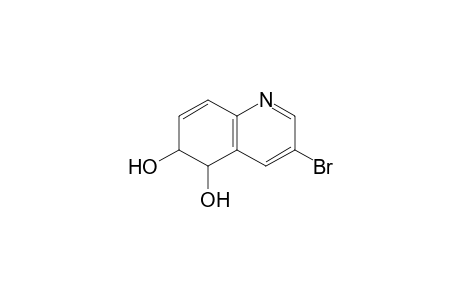 3-Bromo-5,6-dihydro-5,6-dihydroxyquinoline