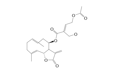 8-BETA-(4´-ACETOXY-5´-HYDROXYTIGLOYLOXY)-COSTUNOLIDE;EUPATORIOPICRIN-19-O-ACETATE;4'-ACETYLEUPATORIOPICRIN