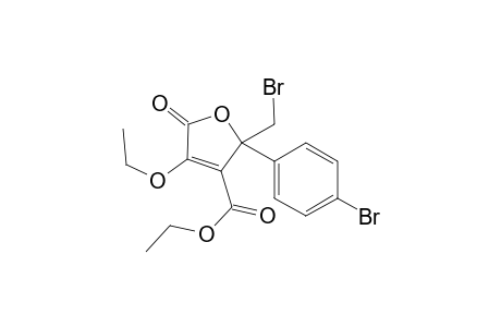 Ethyl 2-(Bromomethyl)-2-(4-bromophenyl)-4-ethoxy-2,5-dihydro-5-oxofuran-3-carboxylate