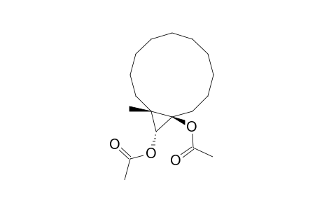 12-METHYL-TRANS-BICYCLO-[10.1.0]-TRIDECANE-TRANS-1,13-DIYL-ACETATE