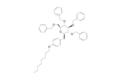 PARA-OCTYLOXYPHENYL-2,3,4,6-TETRA-O-BENZYL-1-THIO-BETA-D-GLUCOPYRANOSIDE