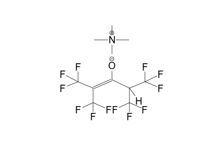 TETRAMETHYLAMMONIUM BIS(HEXAFLUOROISOPROPYL)KETONE, ENOLATE