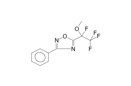 3-PHENYL-5-(1-METHOXYTETRAFLUOROETHYL)-1,2,4-OXADIAZOLE