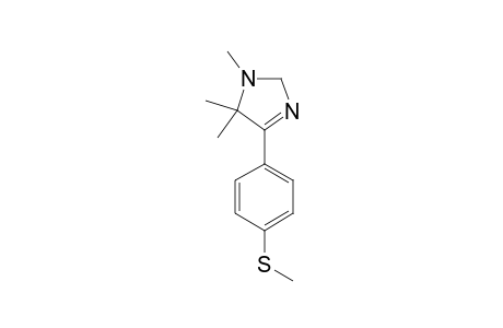 1,5-DIHYDRO-1,5,5-TRIMETHYL-4-(4'-METHYLTHIO)-PHENYL-2H-IMIDAZOLE