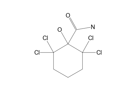 1-hydroxy-2,2,6,6-tetrachlorocyclohexanecarboxamide