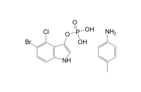 5-Bromo-4-chloro-3-indolyl phosphate p-toluidine salt