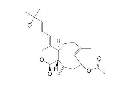 ASTEROLAURIN_D;9-ALPHA-ACETYLXENIALACTOL