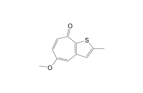 5-METHOXY-2-METHYL-(8H)-CYCLOHEPTA-[B]-THIOPHEN-8-ONE