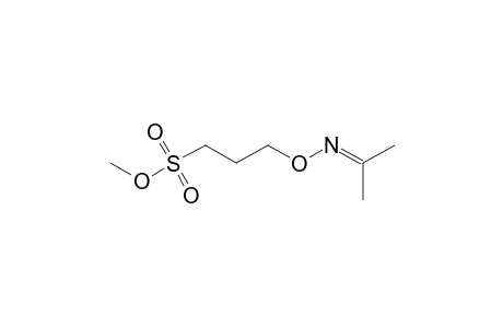 3-(isopropylideneamino)oxypropane-1-sulfonic acid methyl ester