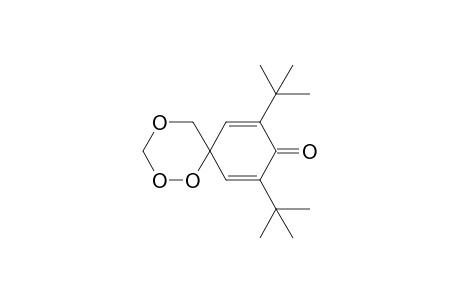 Spiro[2,6-Di-tert-butyl-1-oxo-2,5-cyclohexadiene-4,4'-2',3',6'-trioxacyclohexane]