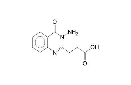 2-(2-carboxyethyl)-3-amino-3,4-dihydrobenzo[d]pyrimidin-4-one