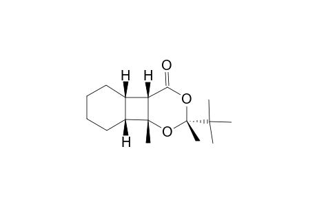 4-ALPHA-TERT.-BUTYL-1-BETA,7-BETA,8-BETA-TRIHYDRO-2-BETA,4-BETA-DIMETHYL-1,3-DIOXA-6-OXOTRICYCLO-[6.4.0.0(2,7)]-DODECANE