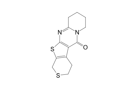 3,4,7,8,9,10-HEXAHYDRO-1H,5H-PYRIDO-[1,2-A]-THIOPYRANO-[4',3':4,5]-THIENO-[2,3-D]-PYRIMIDIN-5-ONE