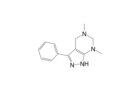 5,7-dimethyl-3-phenyl-4,6-dihydro-2H-pyrazolo[3,4-d]pyrimidine