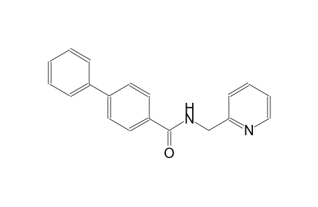 N-(2-pyridinylmethyl)[1,1'-biphenyl]-4-carboxamide