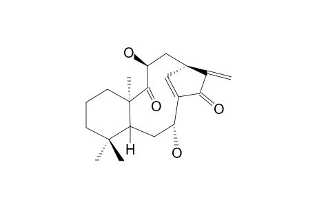 ENT-8,9-SECO-7-ALPHA,11-BETA-DIHYDROXYKAURA-8(14),16-DIEN-9,15-DIONE