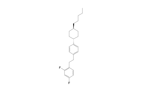 1-[4-(2-[2,4-DIFLUOROPHENYL]-ETHYL)-PHENYL]-4-N-PENTYL-CYCLOHEXANE