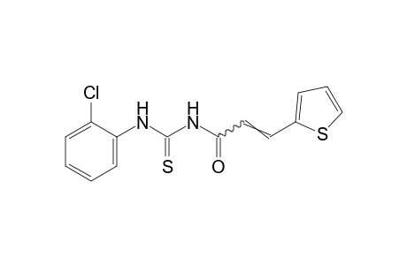 1-(o-chlorophenyl)-3-[3-(2-thienyl)acryloyl]-2-thiourea