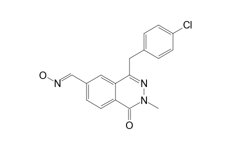 4-(4-CHLOROBENZYL)-6-HYDROXYLIMINO-2-METHYL-PHTHALAZIN-1(2H)-ONE