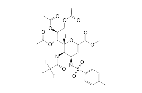 #10B;METHYL-7,8,9-TRI-O-ACETYL-2,6-ANHYDRO-3,4,5-TRIDEOXY-4-[[(4-METHYLPHENYL)-SULFONYL]-AMINO]-5-[(TRIFLUOROACETYL)-AMINO]-D-GLYCERO-D-TALO-NON-2-ENOAT