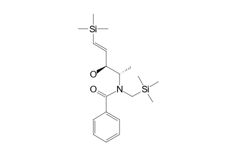 (3R,4S)-1-(TRIMETHYLSILYL)-3-HYDROXY-4-[N-BENZOYL-N-[(TRIMETHYLSILYL)-METHYL]-AMINO]-1-(E)-PENTENE