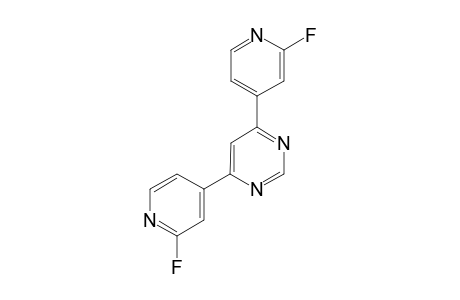 4,6-DI-(2-FLUORO-PYRIDIN-4-YL)-PYRIMIDINE