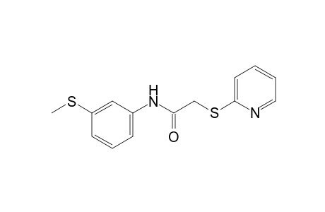 3'-(methylthio)-2-[(2-pyridyl)thio]acetanilide