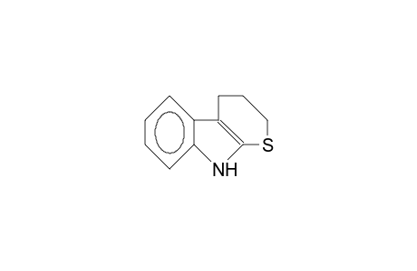 2,3,4,9-Tetrahydro-thiopyrano(2,3-B)indole